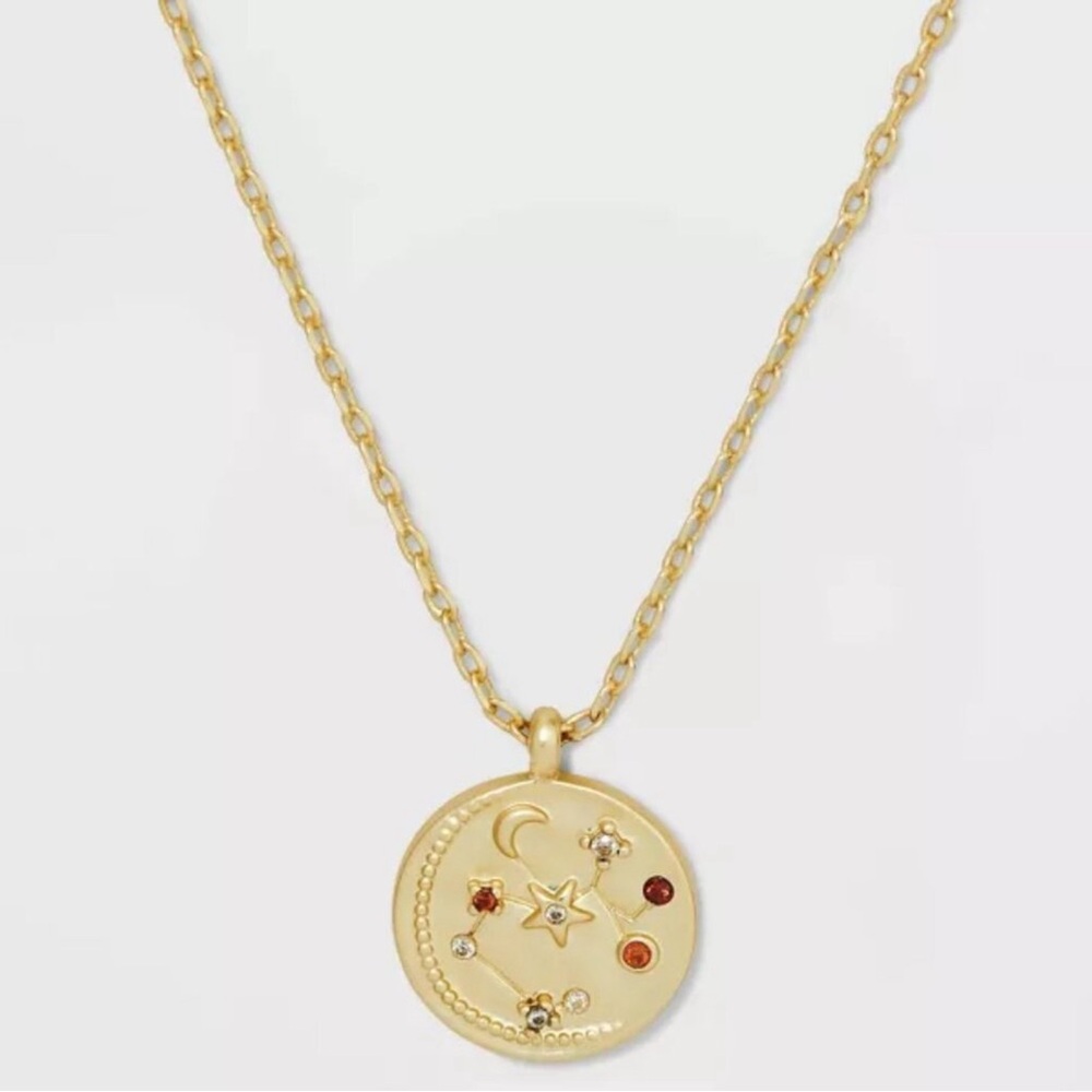Beloved + Inspired Astrology Sagittarius 14K dipped Necklace